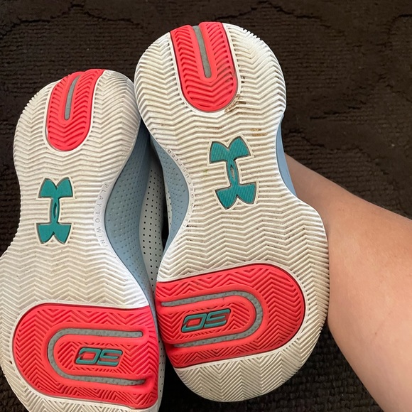 Under Armour Kids'👦🏻/👧🏻Curry 3Zer0 3 Basketball🏀Shoes👟Sz 2Y - Picture 8 of 10